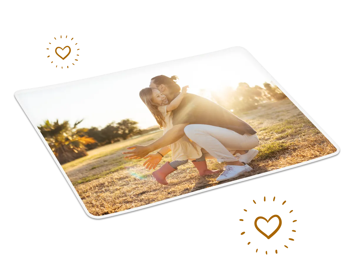 Tischset mit Foto